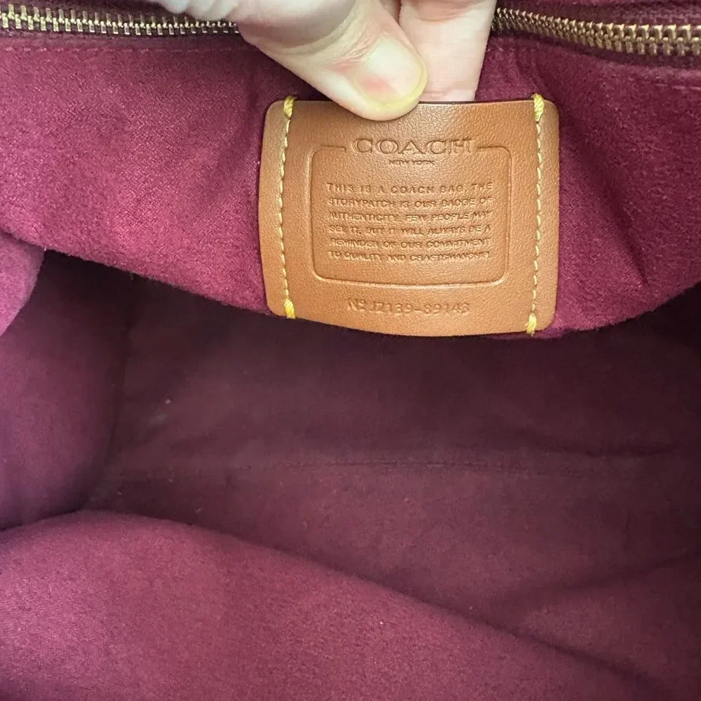 Coach Field Large Tote